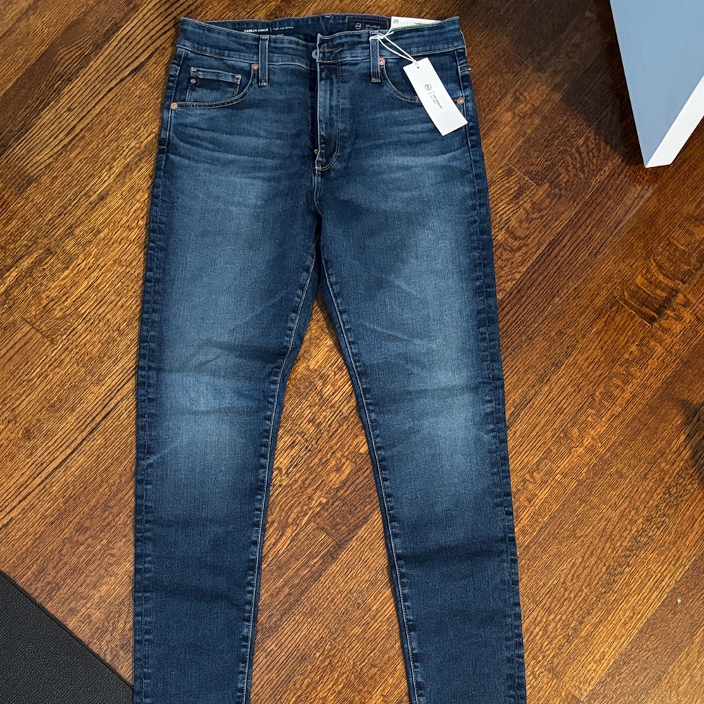 AG Adriano Goldschmied Dark Blue Skinny Jeans